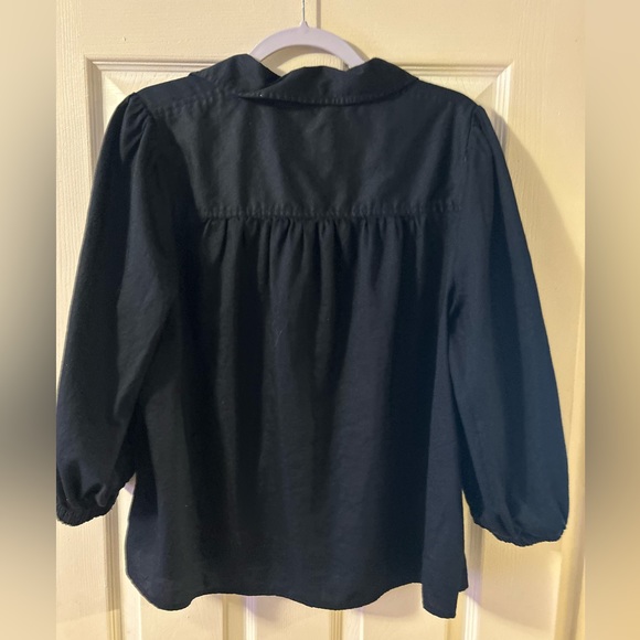 Who What Wear Black Button Up XXL - Picture 2 of 5
